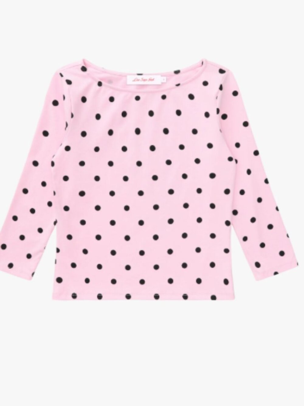 Nia Top Lisa Says Gah Pink Dot S and L - Picture 3 of 6